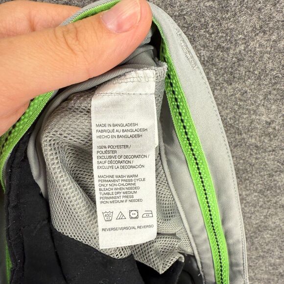 Izod Shorts Men 42 Gray High Rise Pleated Bermuda Pockets Regular Fit Comfort - Picture 7 of 8